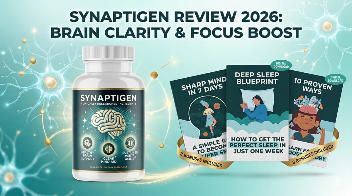 Synaptigen Review 2026: Brain Clarity & Focus Boost