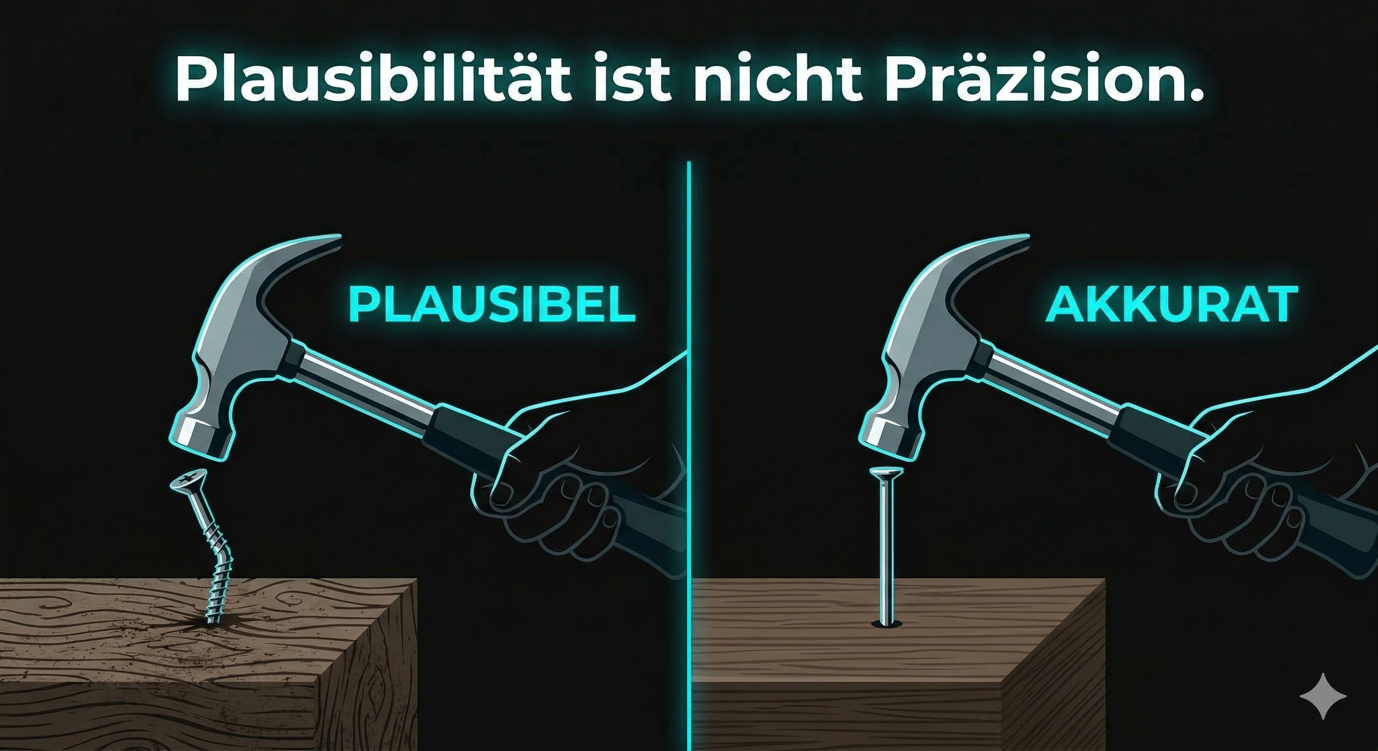 KI lügt nicht. Sie erfindet nur sehr überzeugend.