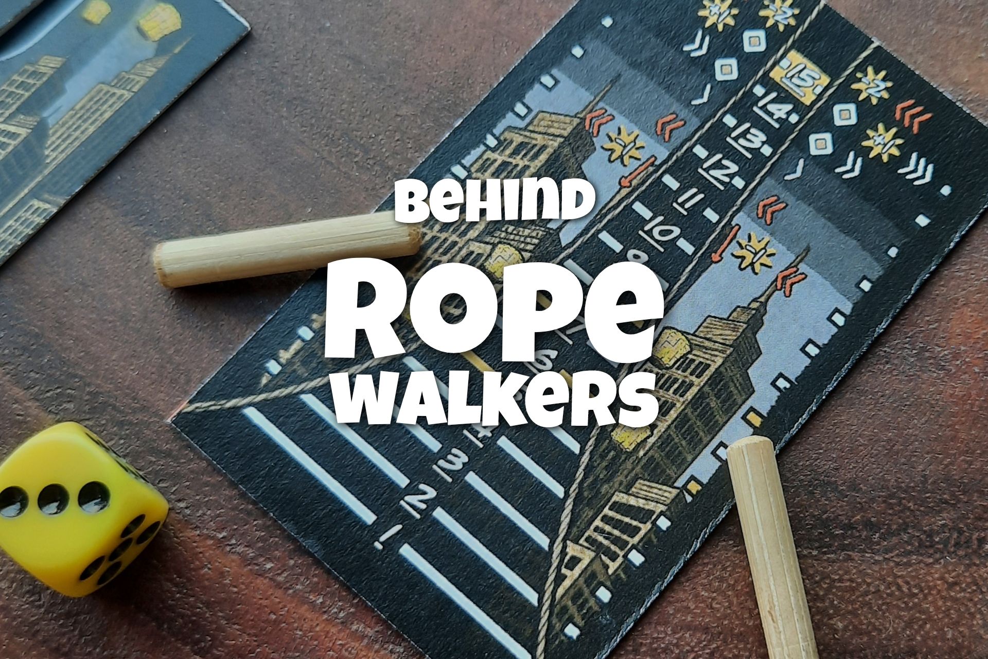 Behind Rope Walkers