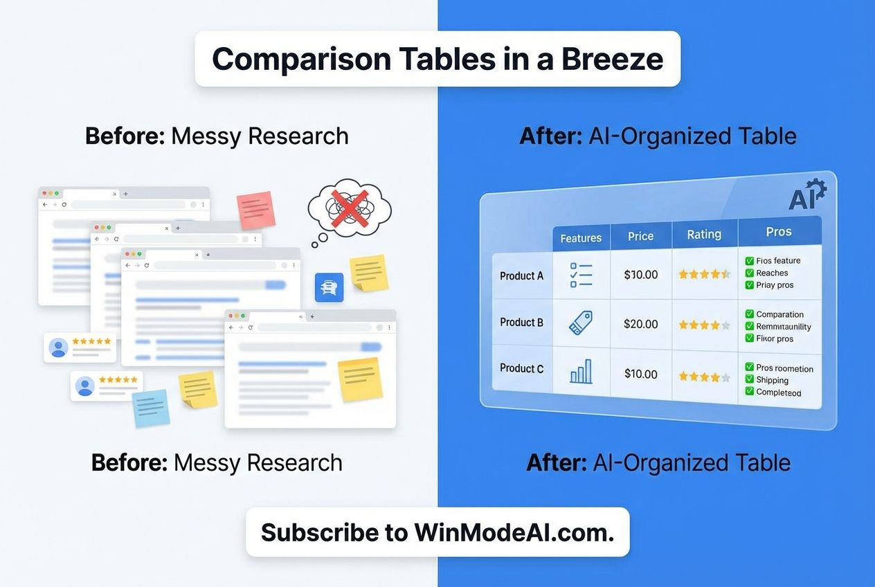Are You Comparing the Right Things? Sort The Options