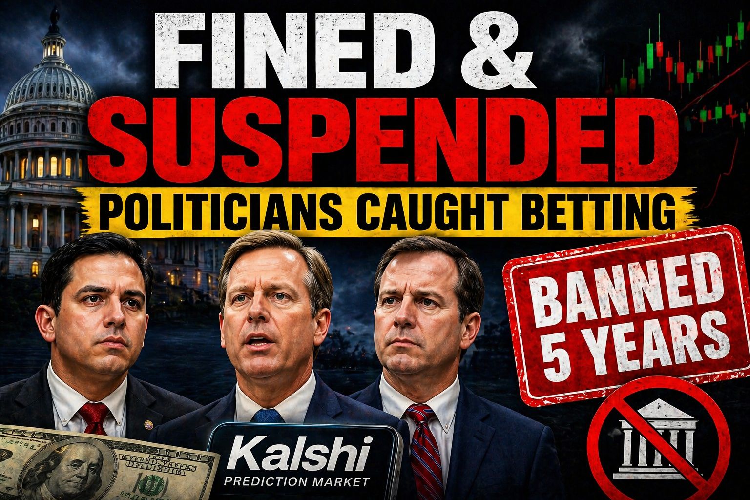 Kalshi Suspends Three For Insider Trading
