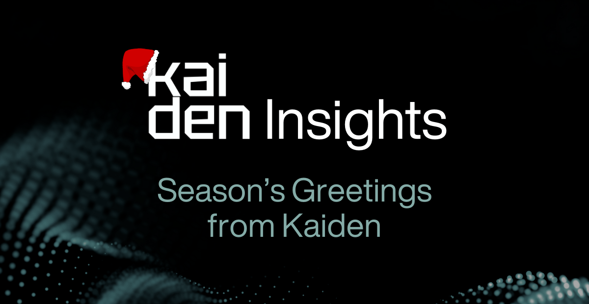 Season's Greetings from Kaiden