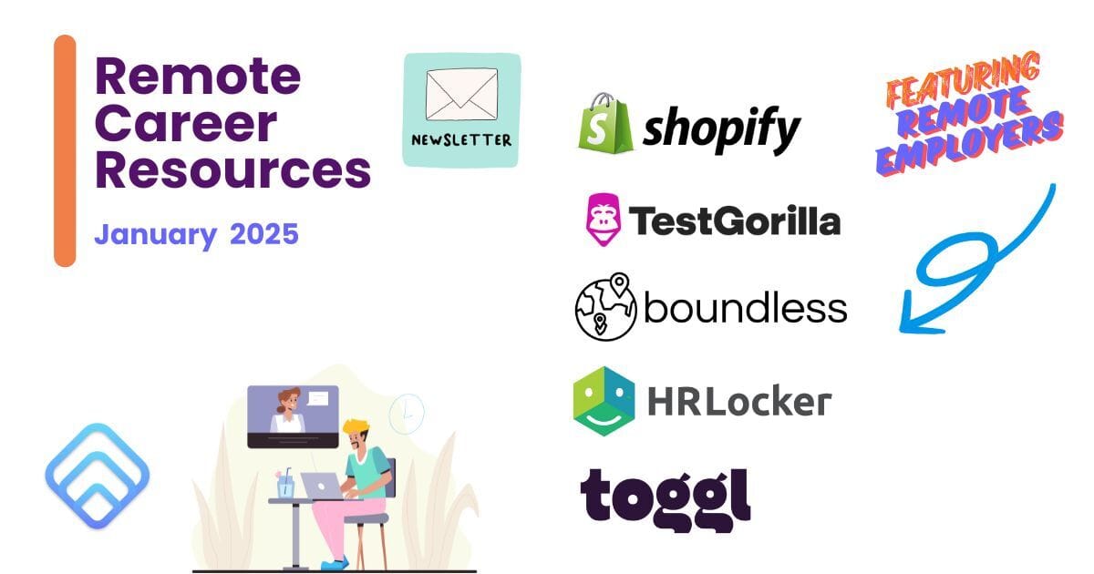 Grow Remote - Career Resources Newsletter: January'25