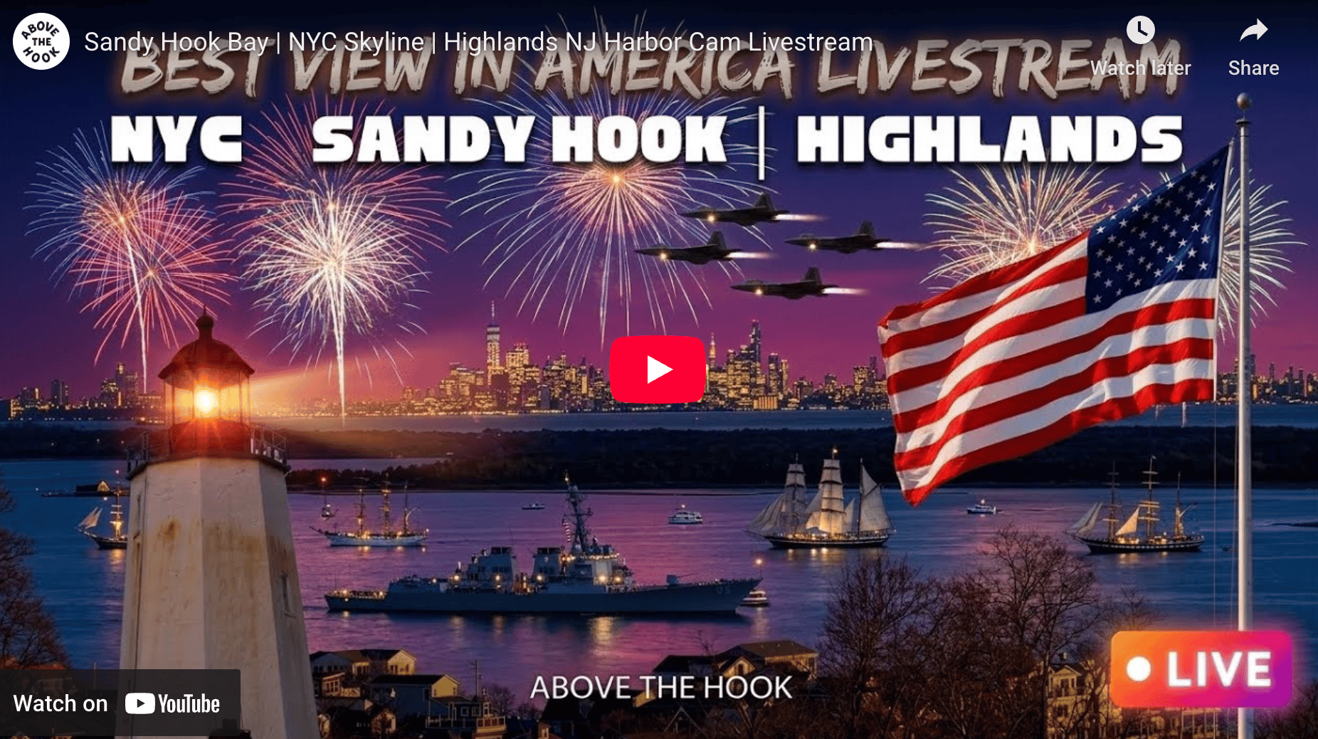 đšī¸ Highlands Harbor Cam!!