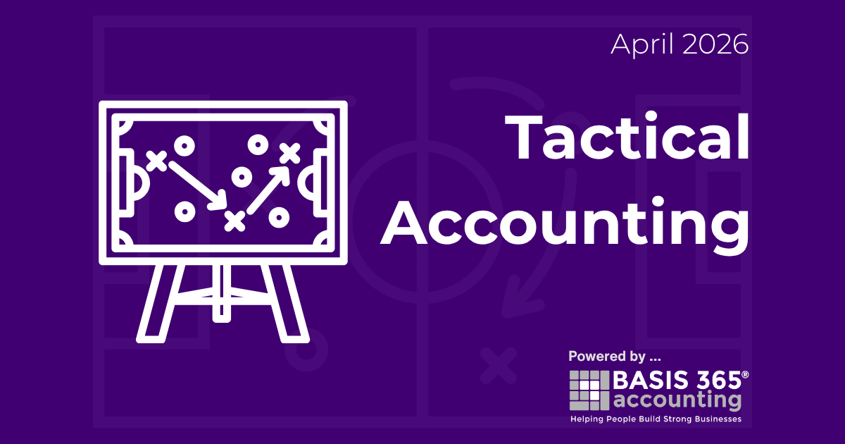 Tactical Accounting Newsletter | April 2026
