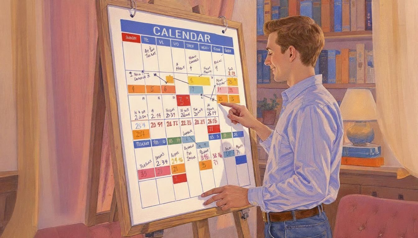 Tu calendario no está roto: es un hábitat donde no puedes respirar