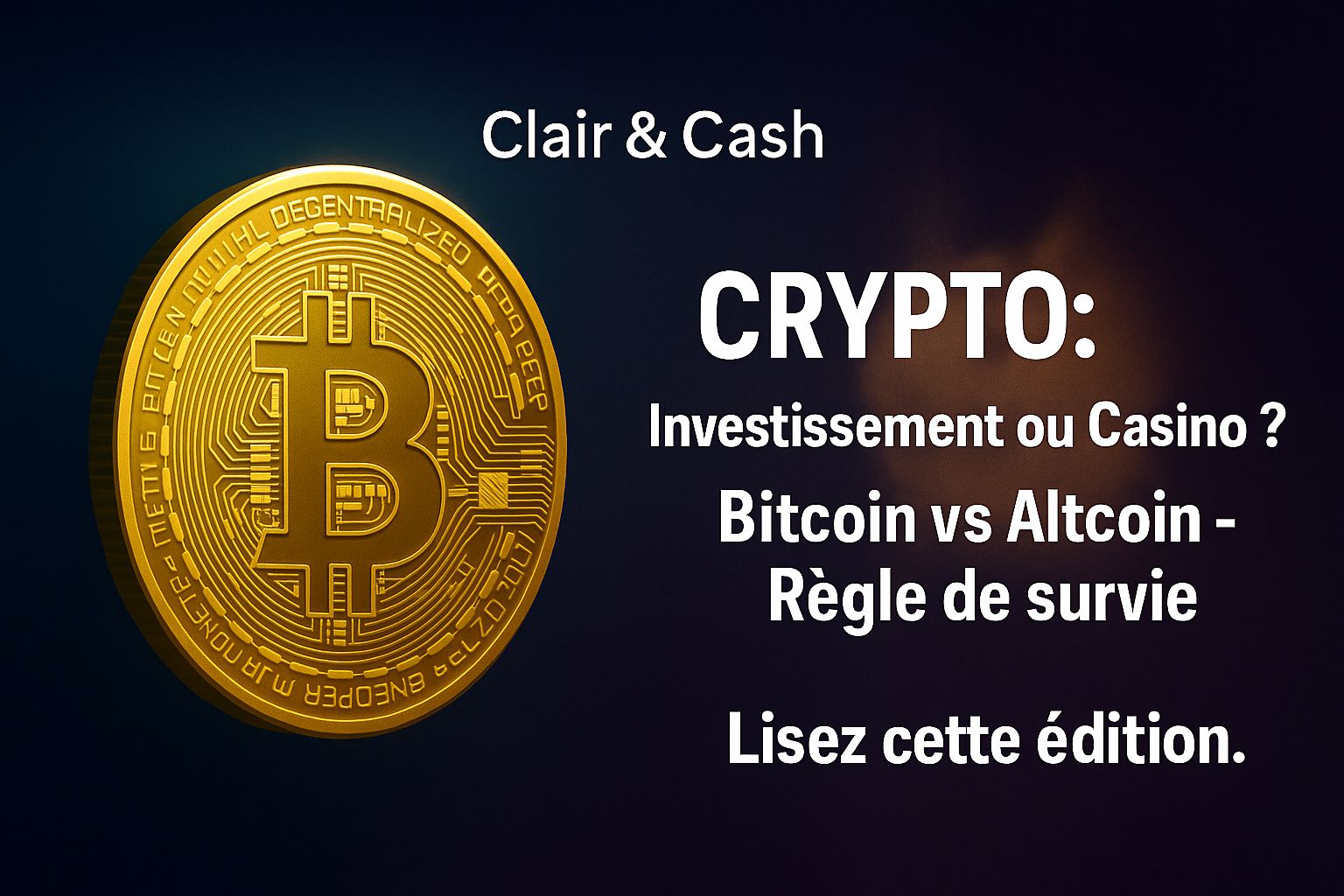 ₿ Cryptos : Révolution ou casino déguisé ? Édition #14