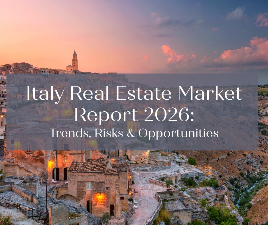Italy Real Estate Market Report 2026: Trends, Risks, and Opportunities