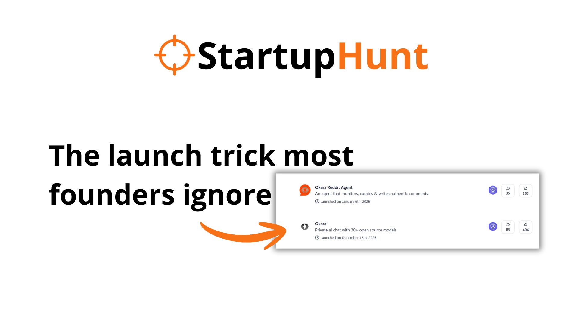 Turn 1 project into 3 launches (steal this)