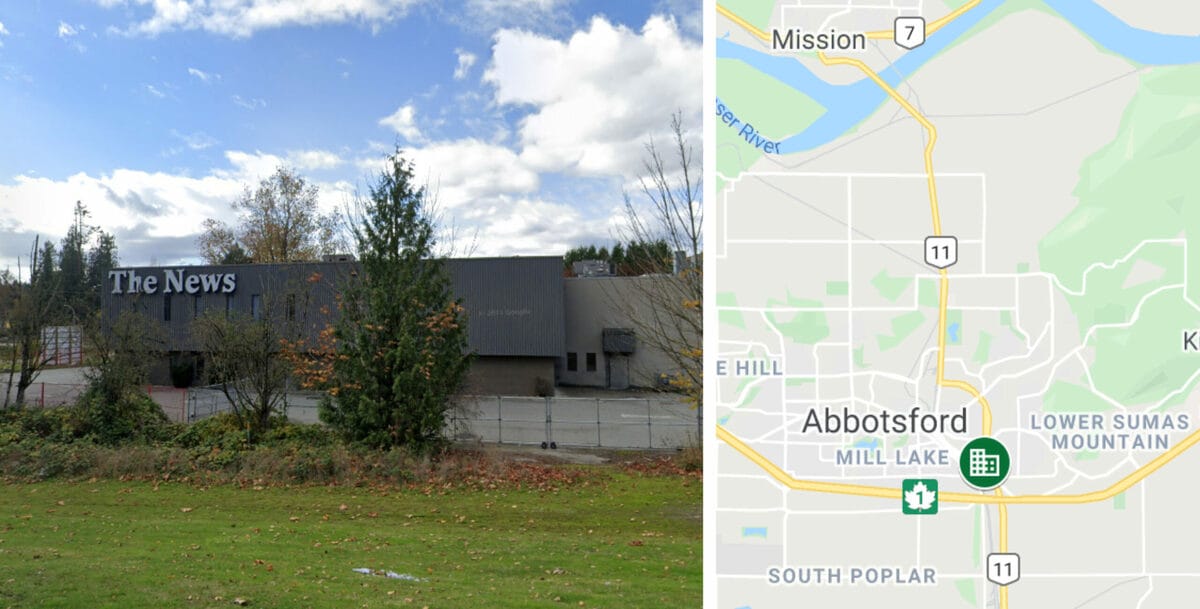 Five apartment buildings pitched for former Abbotsford News site