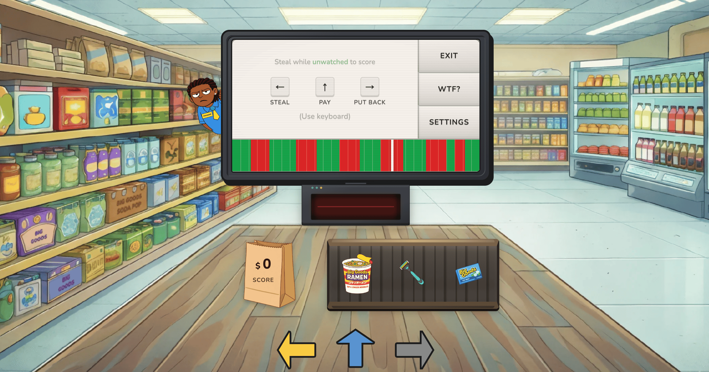 Self-Checkout Tycoon
