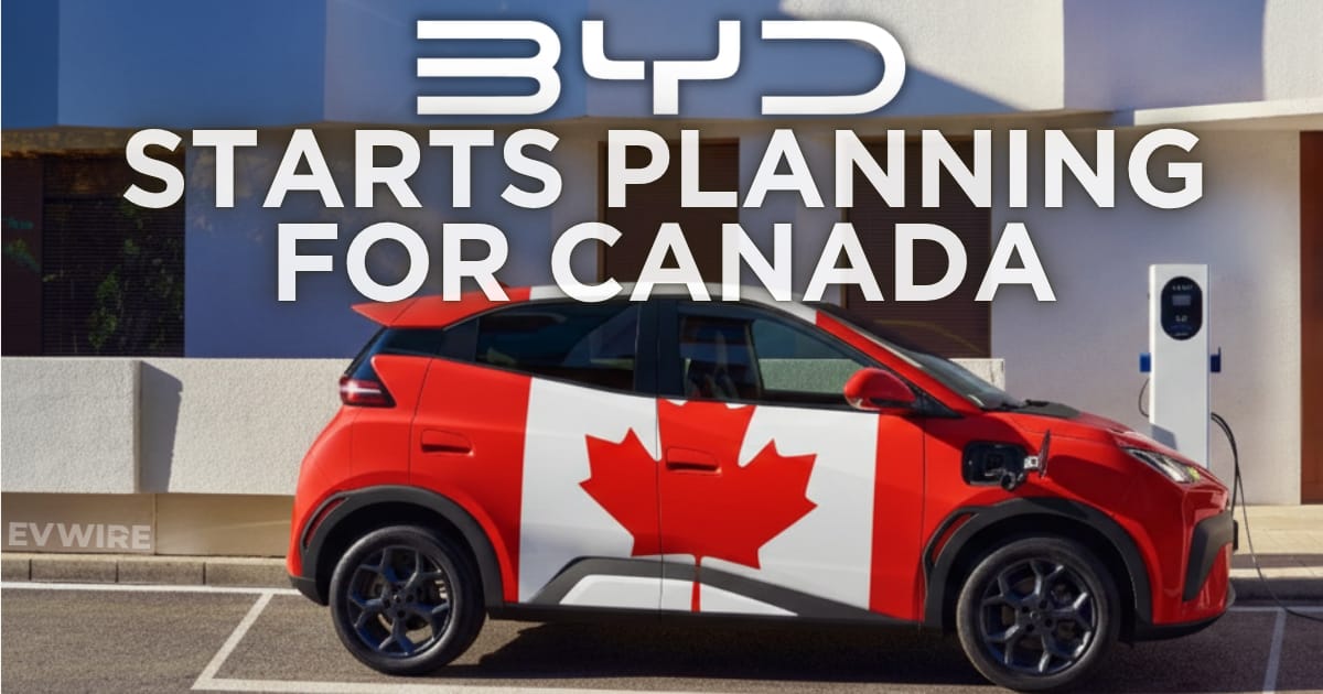 BYD plans for 20 Canadian dealerships and prep EV Models for market entry