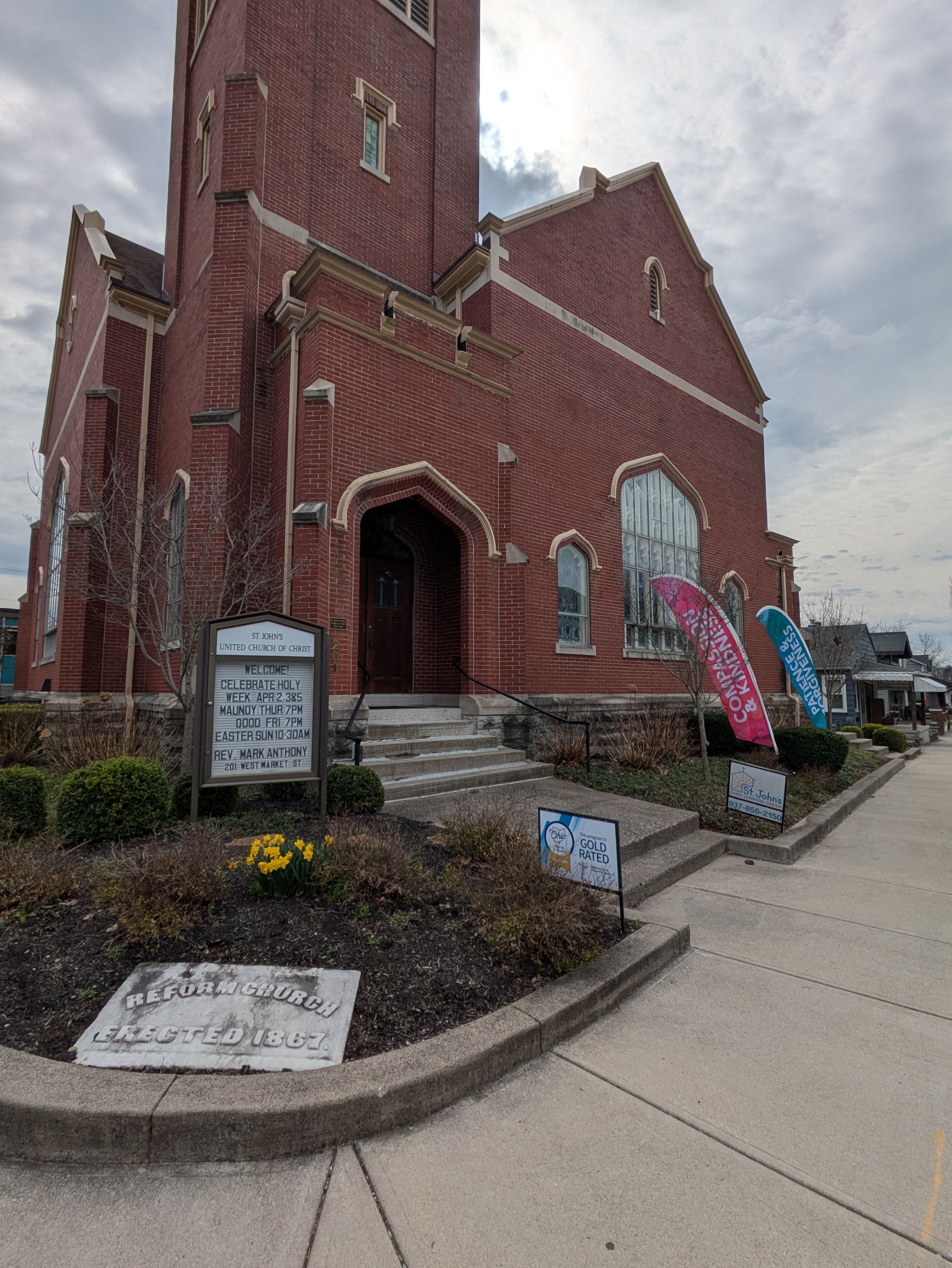St. John's UCC Hosts a Food Pantry and  Childcare Center