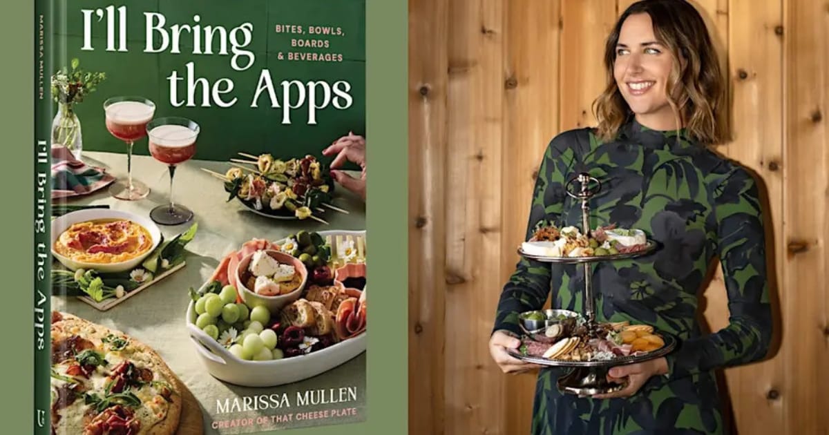 A snacky book-signing event