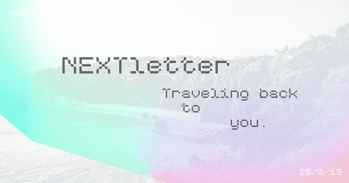 Traveling back to you