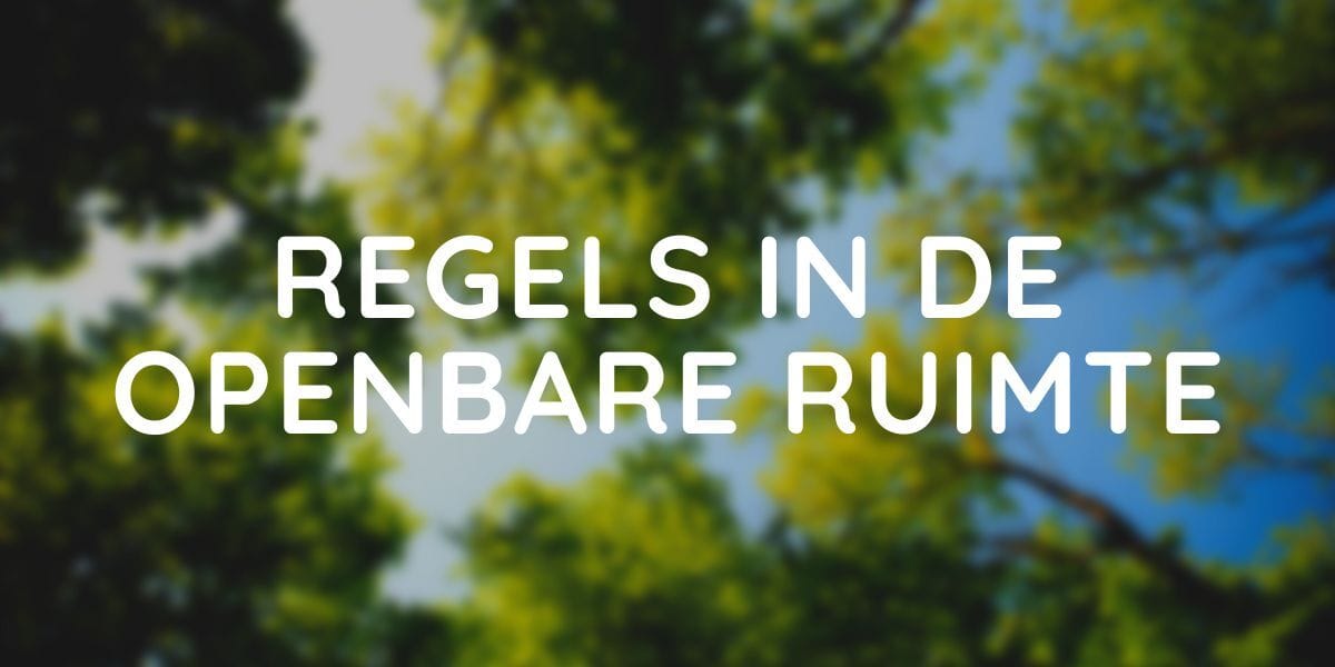 Plantenbakken in de openbare ruimte en het Omgevingsplan