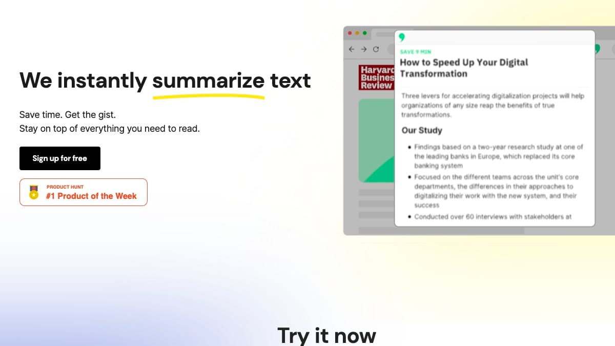 Summari, Wordtune, Start.me, & More