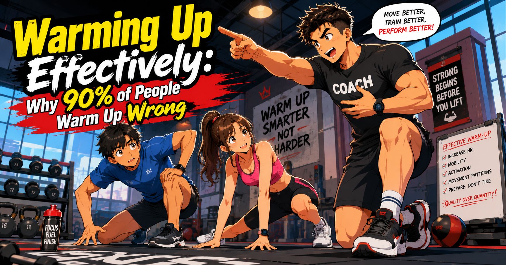 Warming Up Effectively: Why 90% of People Warm Up Wrong