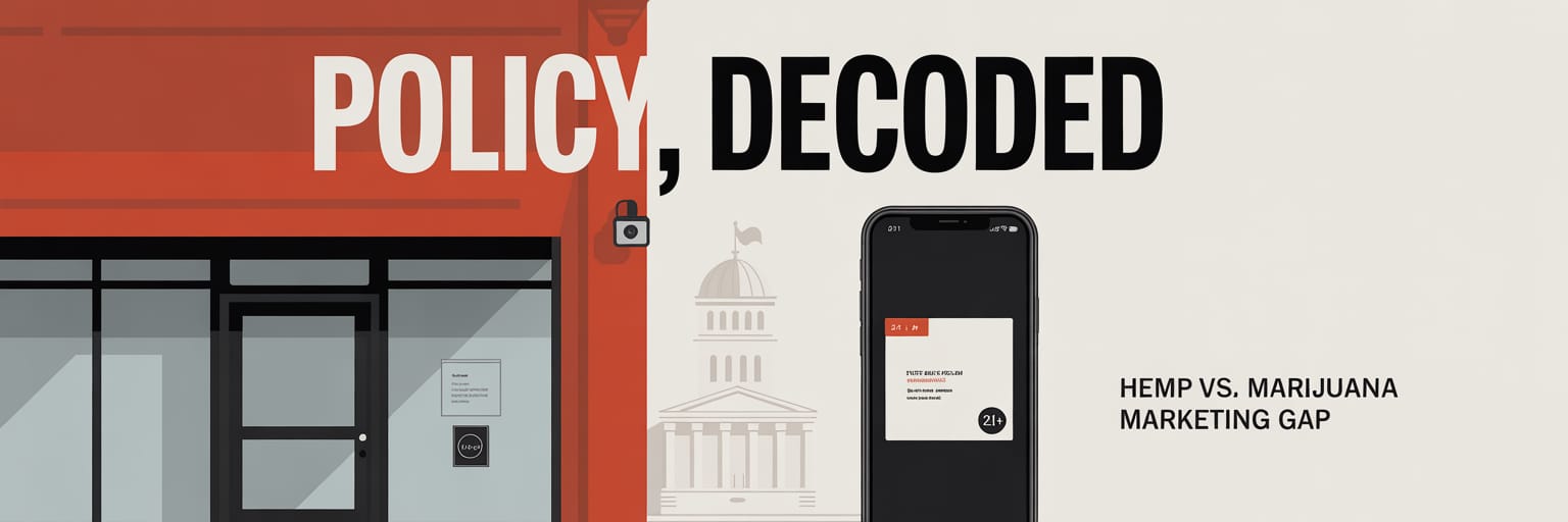 📣 Vermont Cannabis Advertising Settlement Puts Hemp vs. Marijuana Marketing Gap in Focus