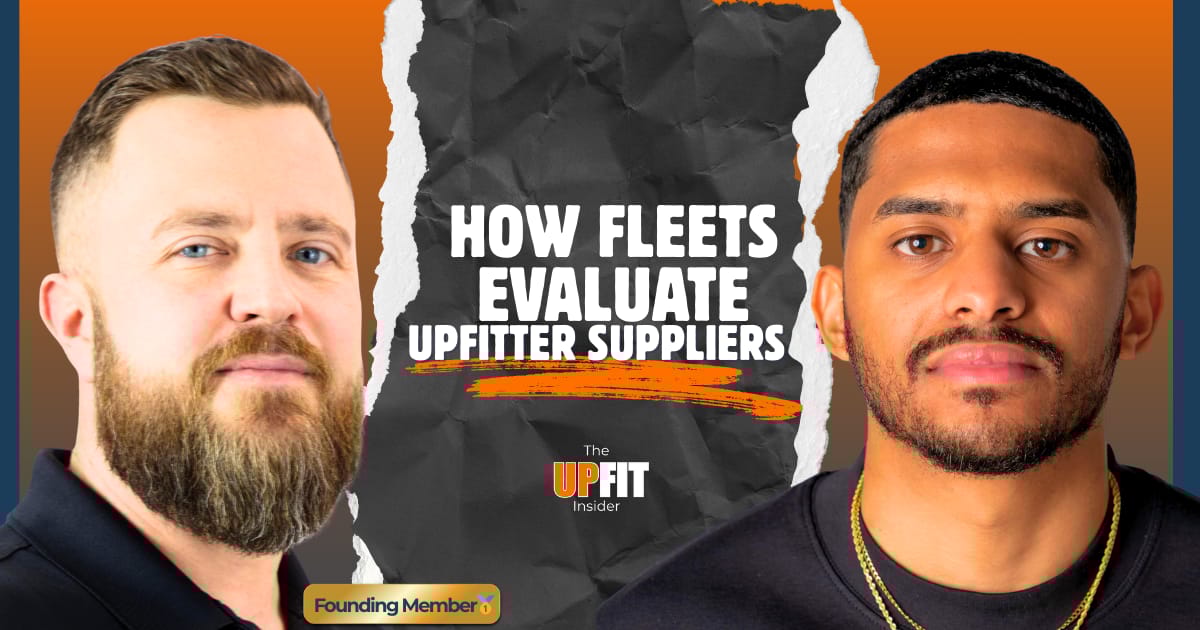How Fleets Evaluate Upfitter Suppliers (Beyond Price & Specs)