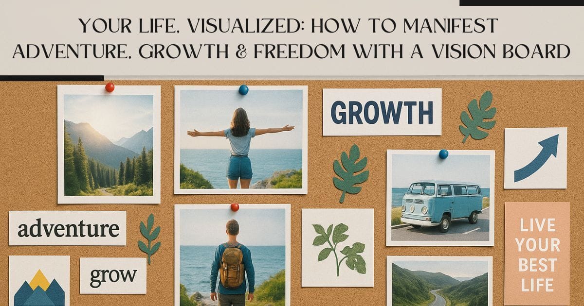 Your Life, Visualized: How to Manifest Adventure, Growth, and Freedom with a Vision Board
