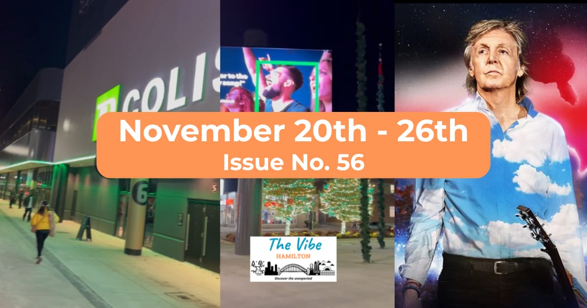 What's Happening in Hamilton - November 20th - 26th