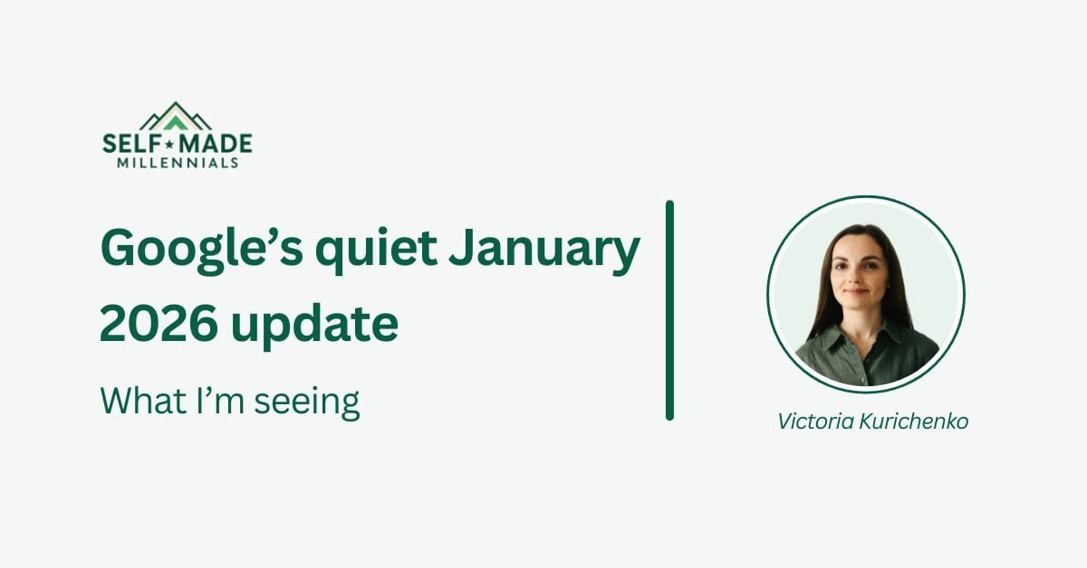 Google’s quiet January 2026 update & what I’m seeing 👀