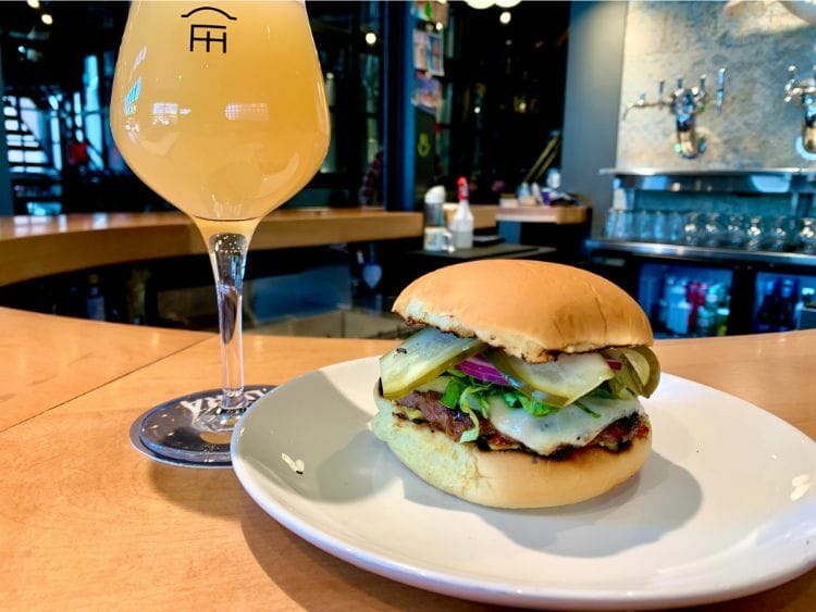Smashed burgers smash tastebuds at Flora Hall Brewing