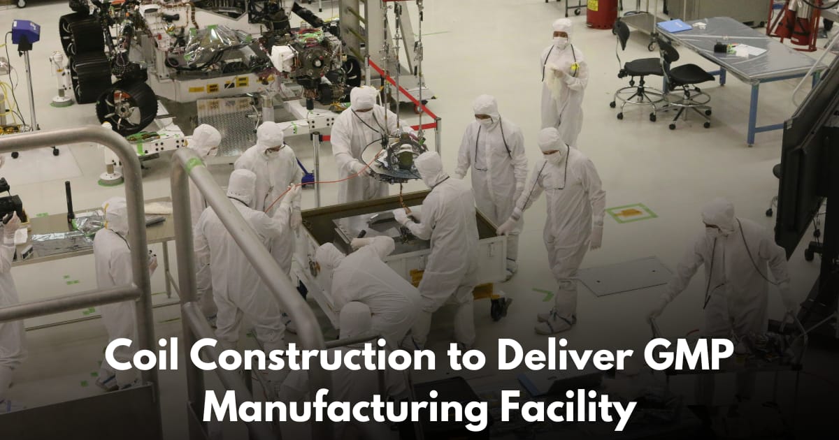 Coil Construction Tapped to Build GMP Facility for ABK Biomedical in Missouri