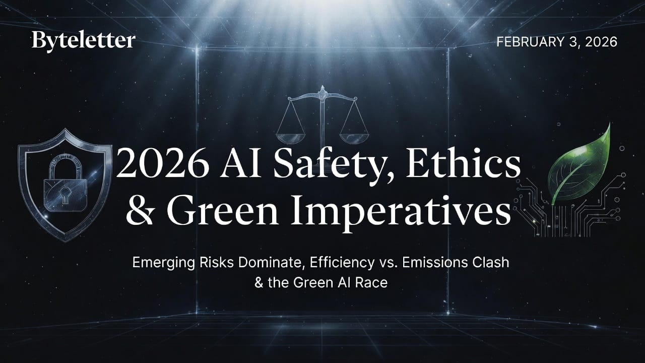 ByteLetter: 2026 AI Safety, Ethics & Green Imperatives
