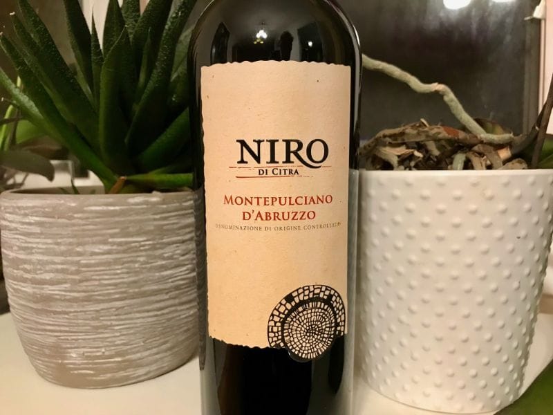 A deeper version of Montepulciano wine