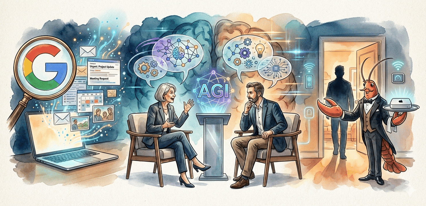 🧠 #18: Debate en Davos, Google lee tus emails y una langosta toma tu ordenador