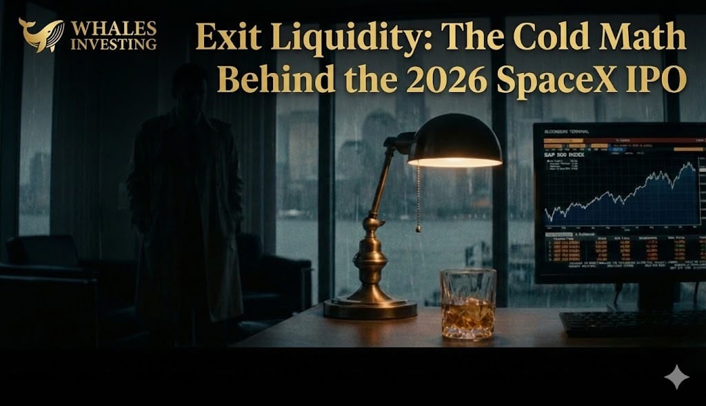 🐋 The Orbital Grift: Why the $1.5 Trillion SpaceX IPO is a Masterclass in Exit Liquidity