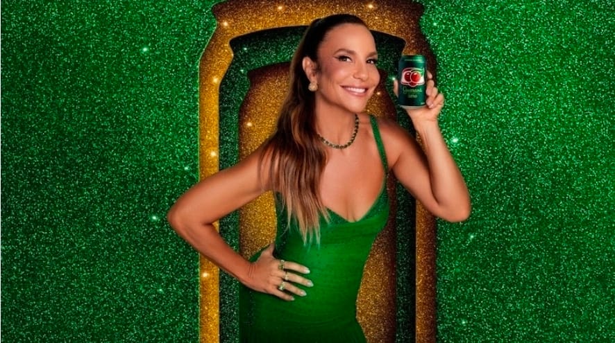Com Ivete Sangalo, Guaraná Antarctica amplia presença cultural e ativações no Carnaval 2026