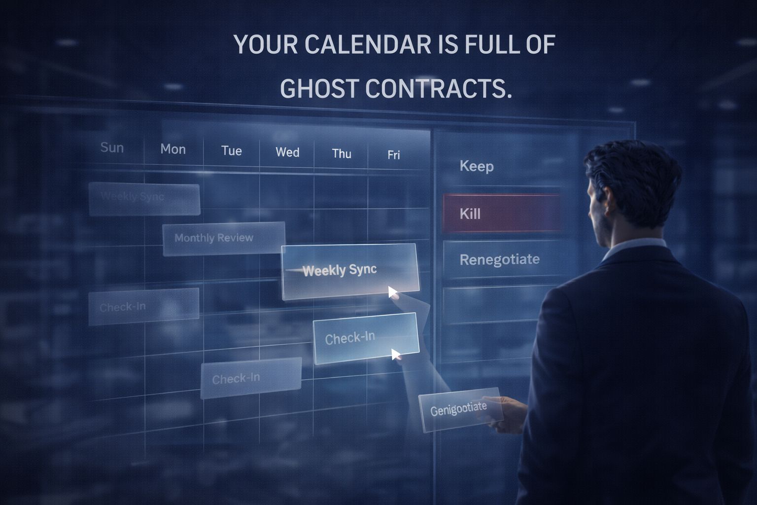 Your Calendar Is Full of Ghost Contracts.