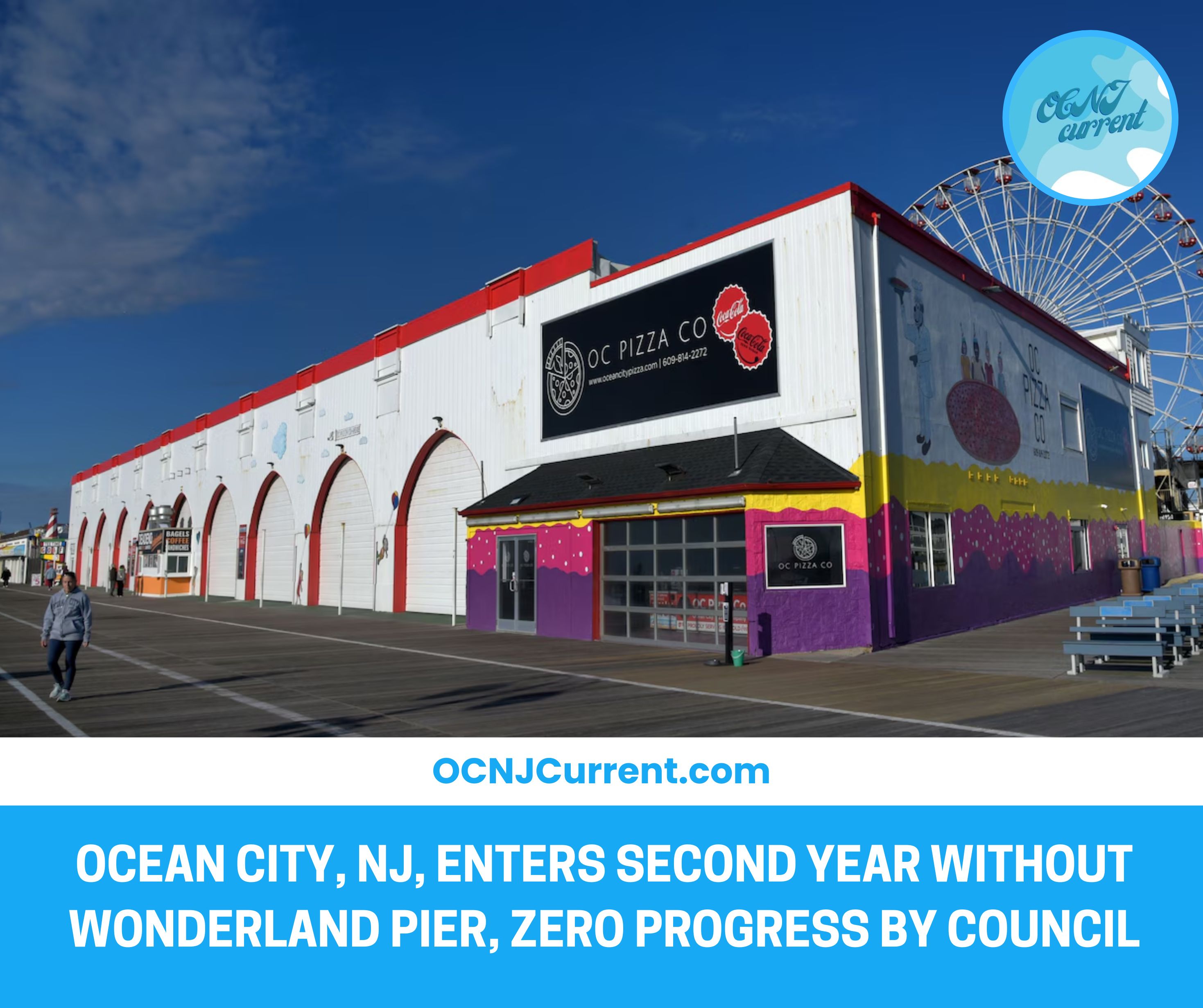No Progress at Wonderland Pier as Ocean City Faces Second Season Without Landmark