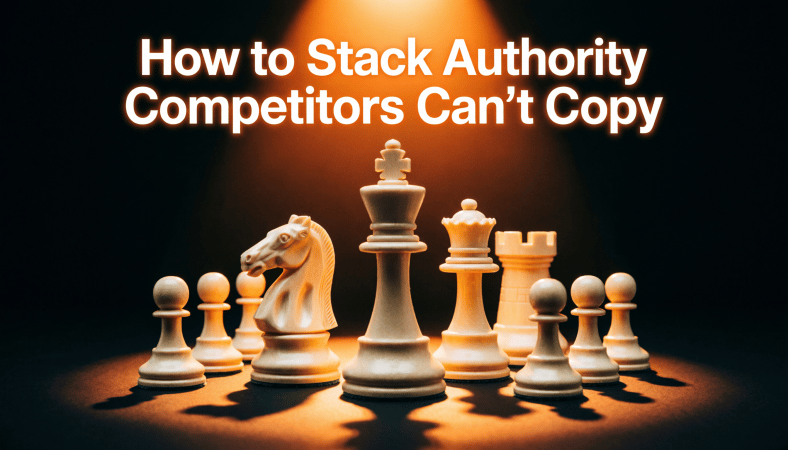 How to Stack Authority Competitors Can't Copy