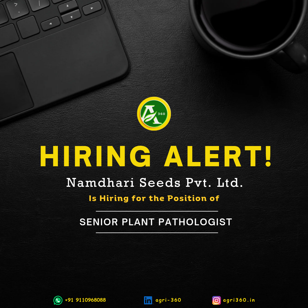 Namdhari Seeds Pvt. Ltd. is hiring