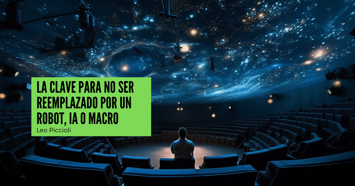 👕 S08E13 La clave para no ser reemplazado por un robot, IA o macro