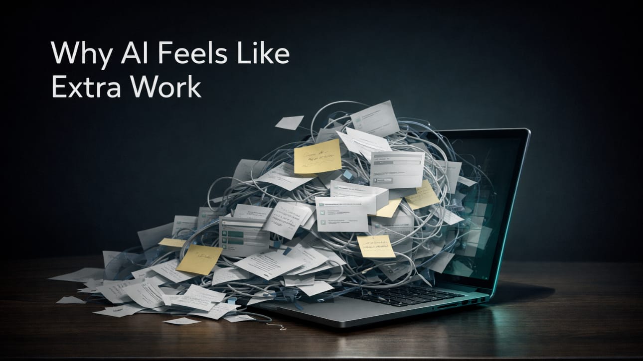 The Clarity Gap: Why AI Feels Like Extra Work