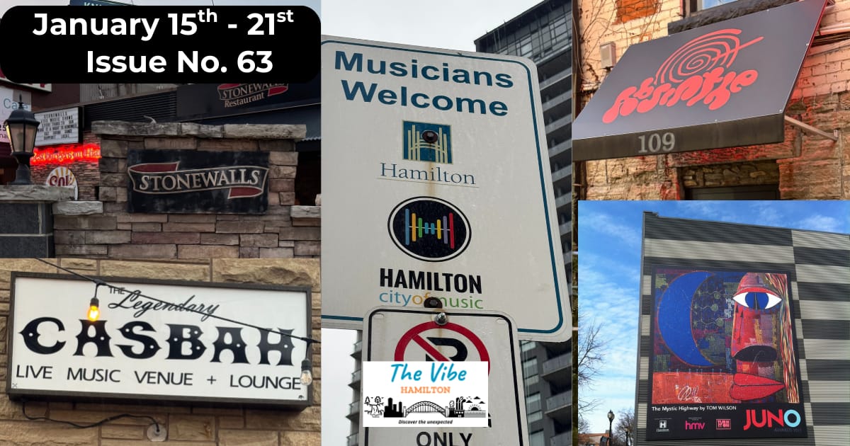 What's Happening in Hamilton - January 15th to 21st
