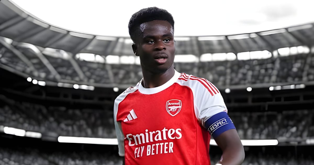 Bukayo Saka signs new five-year contract