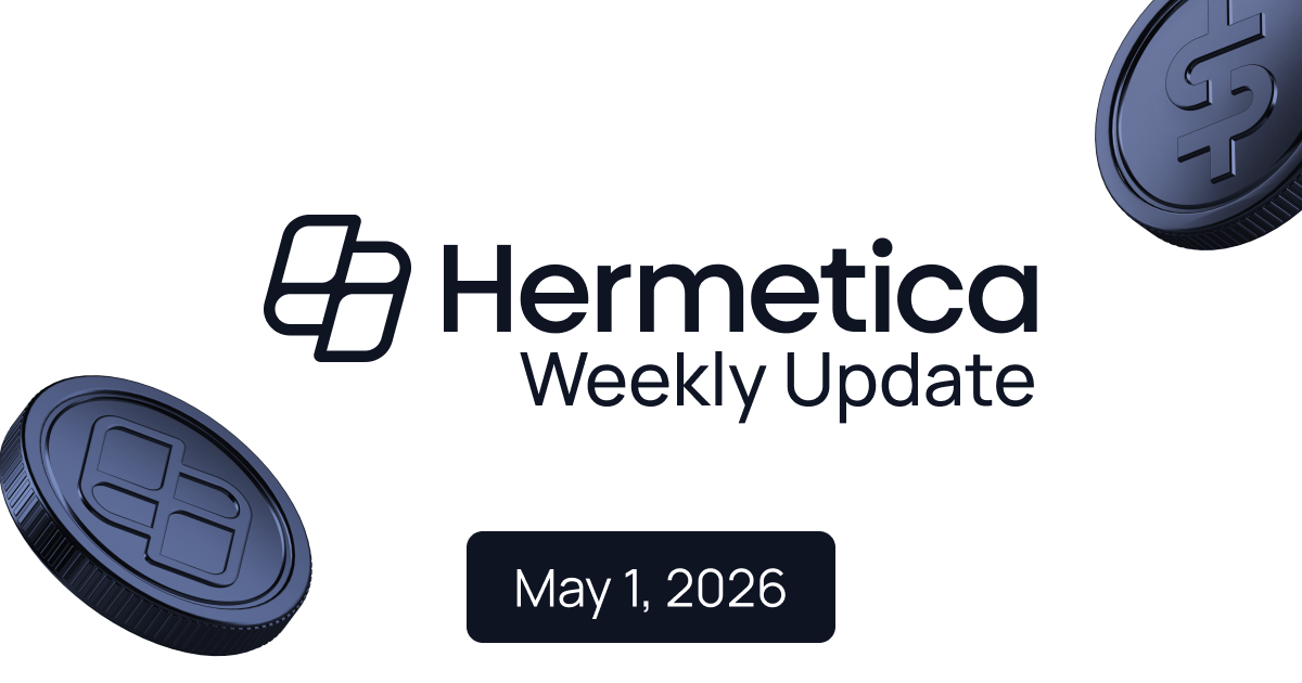 Weekly Update - May 1, 2026