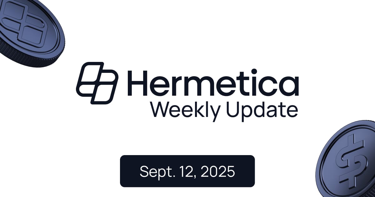 Weekly Update - September 12, 2025