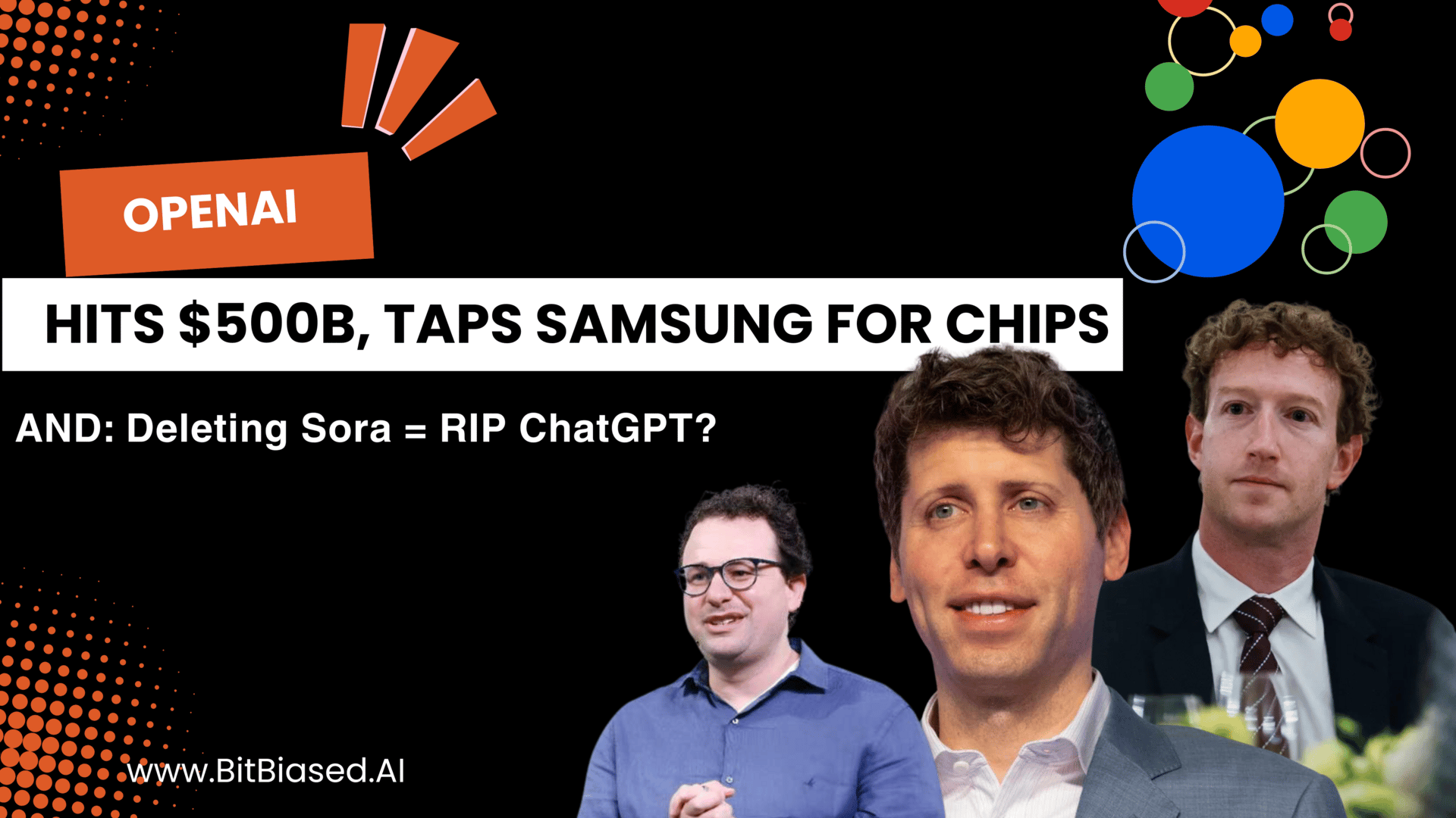 OpenAI Hits $500B, Taps Samsung for Chips