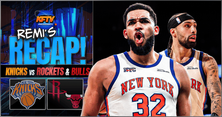 New York Knicks win consecutive games against the Houston Rockets and Chicago Bulls: Starting a new streak
