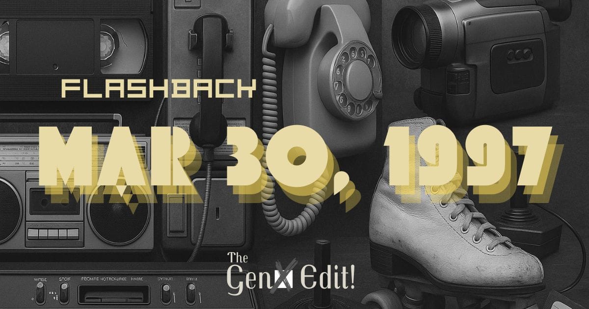 Flashback: March 30, 1997