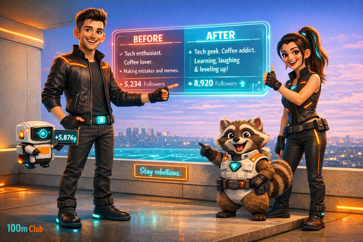 Write a Twitter bio that gets you the right followers