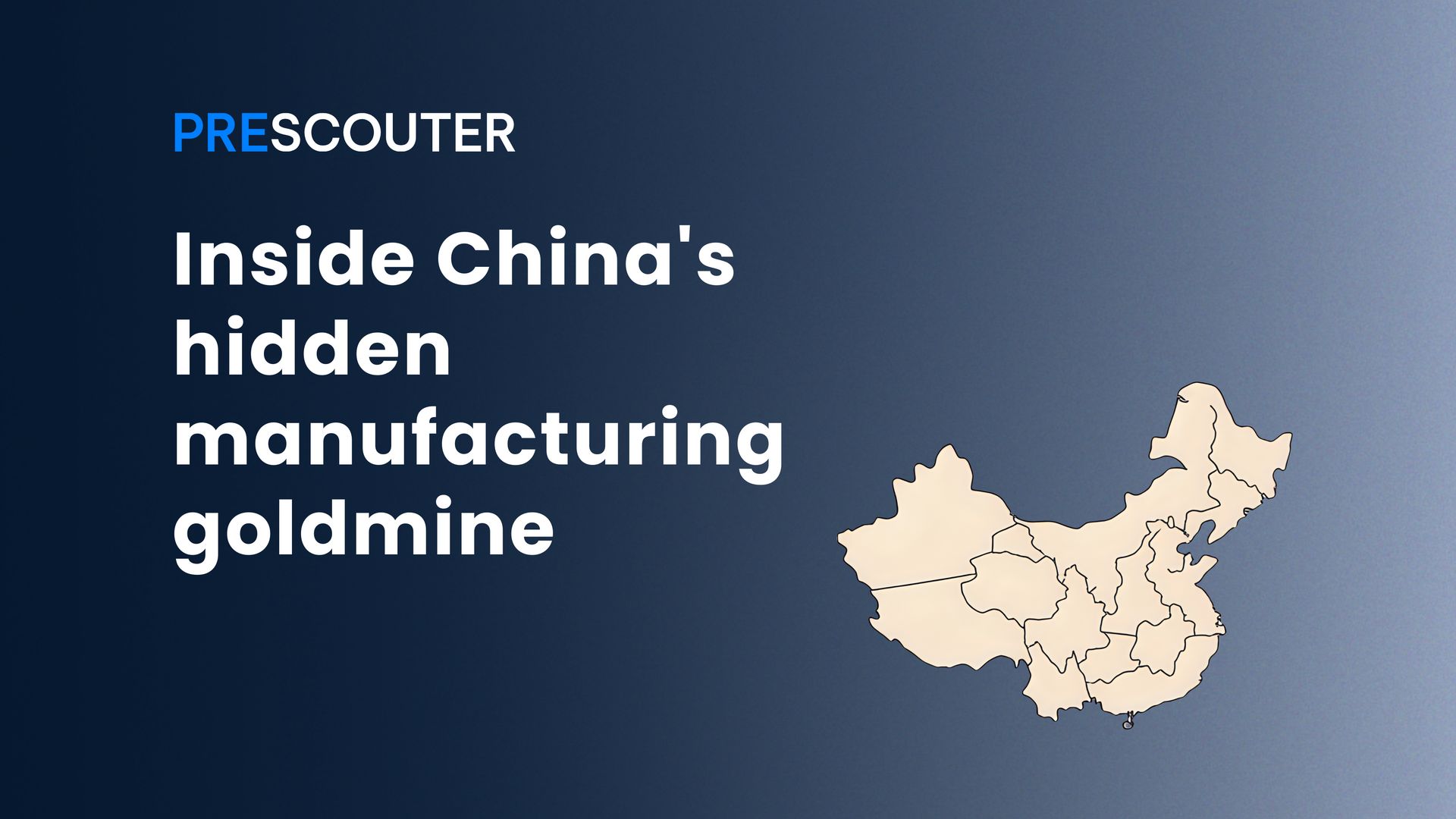 Inside China's hidden manufacturing goldmine