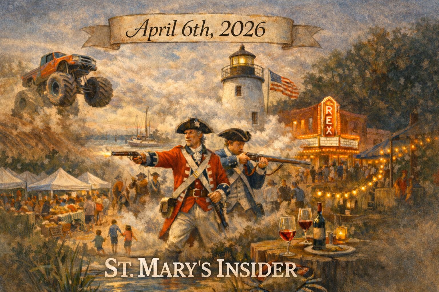 Redcoats, a New Yoga Studio & No Kids Allowed Friday